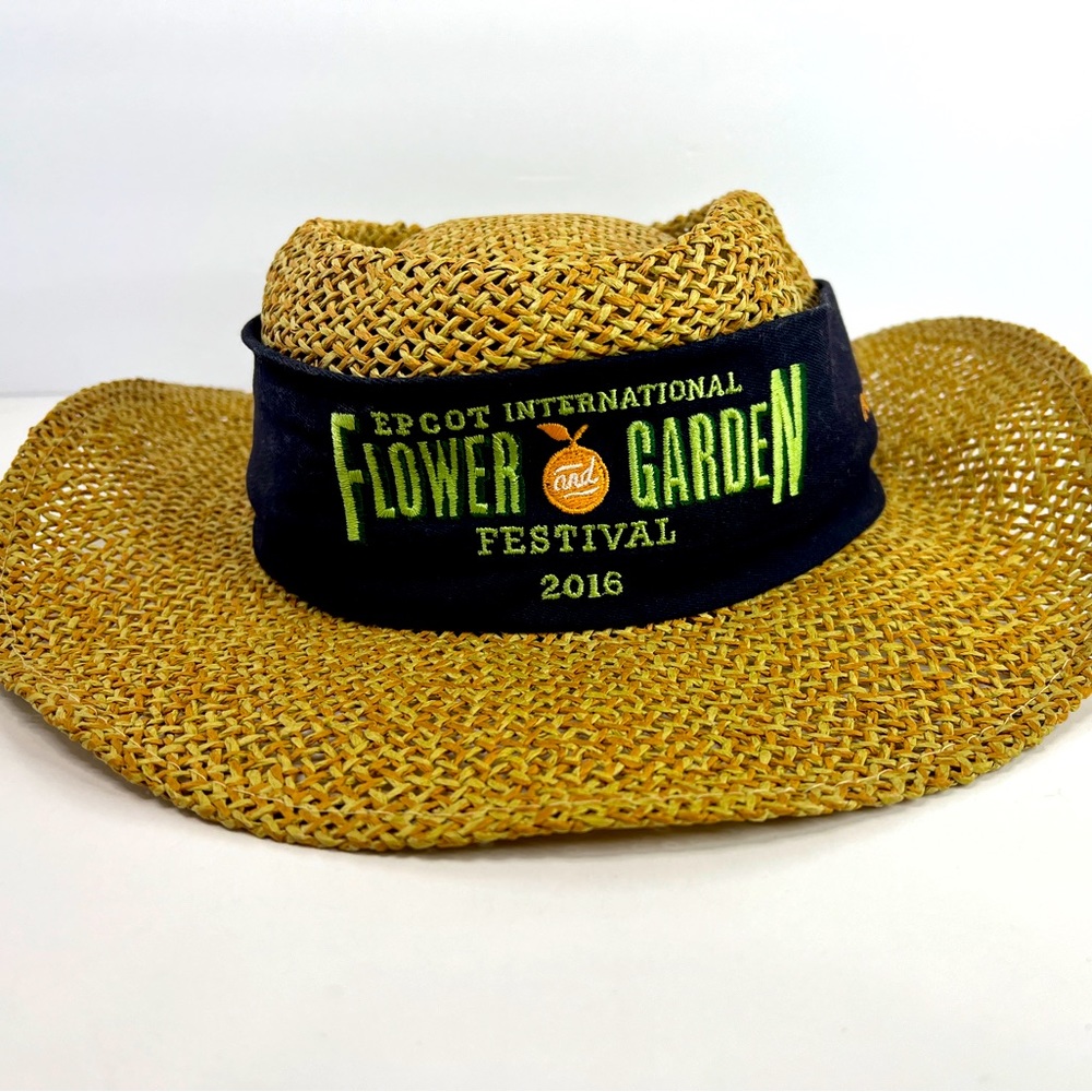 Disney Straw Hat Passholder EPCOT Flower And Garden Festival 2016